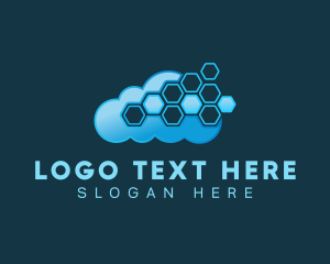 Cloud - Cloud Tech Network logo design