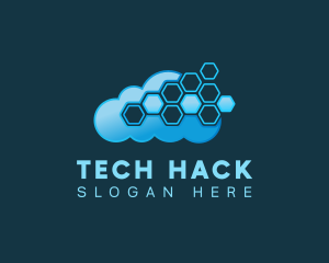 Cloud Tech Network logo design