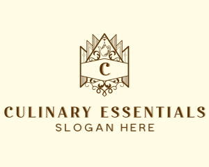 Luxury Gourmet Restaurant logo design