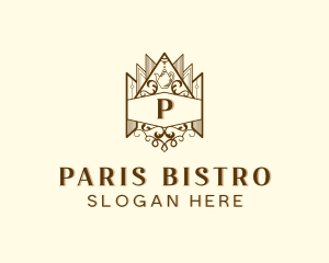 Luxury Gourmet Restaurant logo design