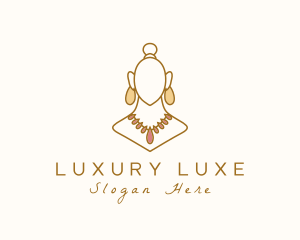 Luxury Fashion Jewelry logo design