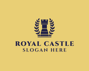 Castle - Chess Castle Tournament Club logo design