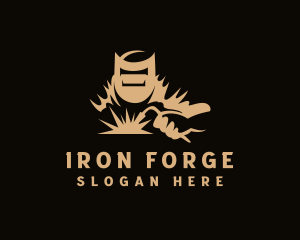 Forge - Iron Worker Welder logo design