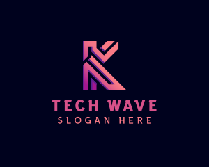 Electronic - Tech Innovation Company logo design
