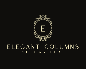 Elegant Wedding Event logo design