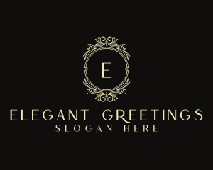 Elegant Wedding Event logo design