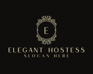 Elegant Wedding Event logo design