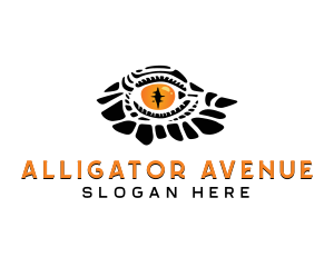 Alligator - Reptile Wild Safari logo design