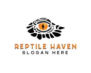 Reptile Wild Safari logo design