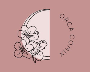 Orchid - Orchids Beauty Salon logo design