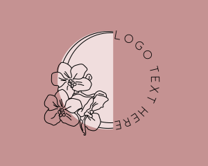 Boutique - Orchids Beauty Salon logo design