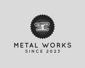 Metal - Industrial Metal Anvil logo design