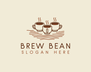 Coffee - Cafe Coffee Cups logo design