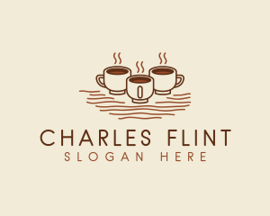 Restaurant - Cafe Coffee Cups logo design