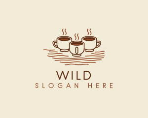 Mocha - Cafe Coffee Cups logo design