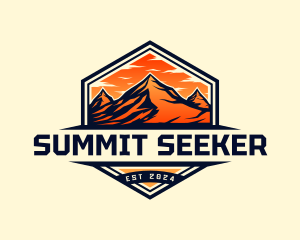 Mountain Summit Adventure logo design