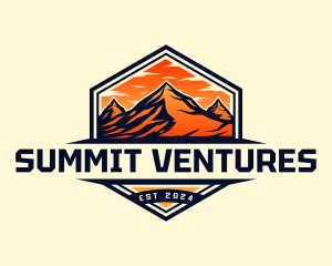 Mountain Summit Adventure logo design