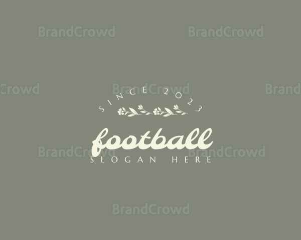 Premium Cursive Company Logo