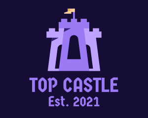 Castle Tower Turret logo design
