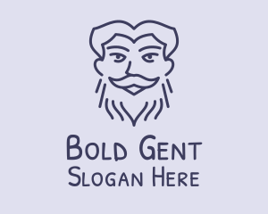 Old Man Dad  logo design