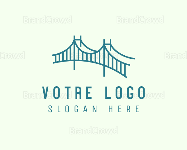 Industrial Urban Bridge Logo