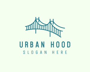 Industrial Urban Bridge logo design