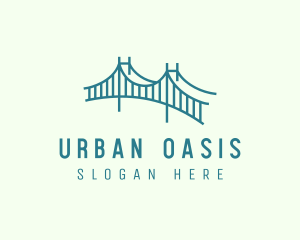 Urban - Industrial Urban Bridge logo design