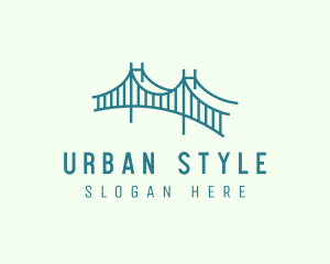 Urban - Industrial Urban Bridge logo design
