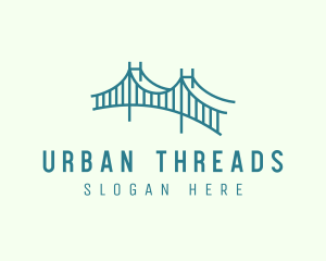 Industrial Urban Bridge logo design