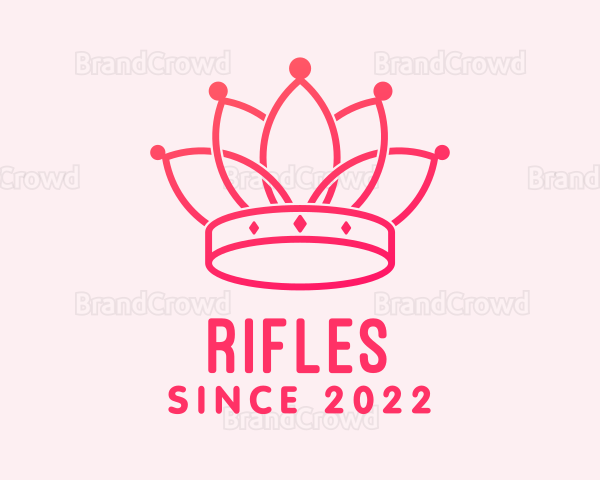 Pink Royal Headdress Logo