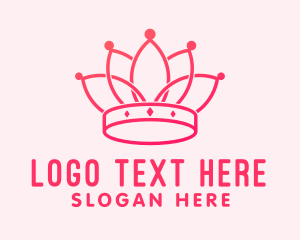 Pink Royal Headdress  Logo