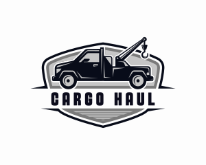 Towing Transport Haulage logo design