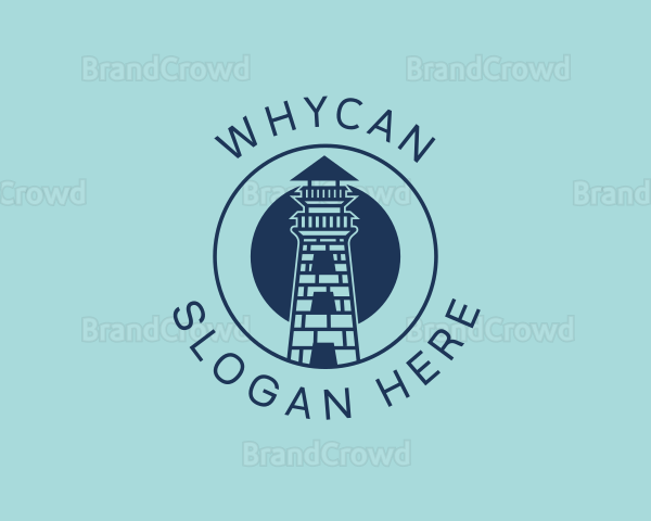 Watchtower Lighthouse Beacon Logo