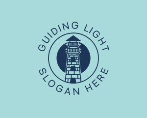 Watchtower Lighthouse Beacon logo design