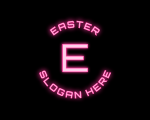 Cyber Neon Tech App Logo