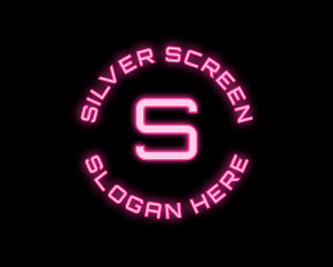 Game Streaming - Cyber Neon Tech App logo design