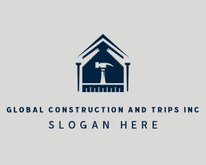Construction Tools Repair Logo