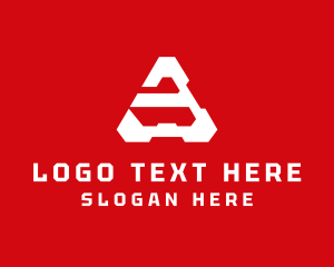 Marketing - Digital Robotics Letter A logo design