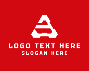 Text - Digital Robotics Letter A logo design