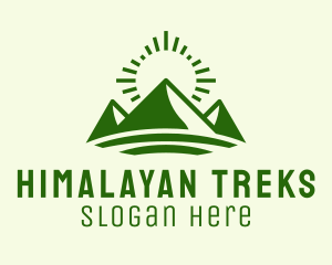 Mountain Travel Hiking  logo design