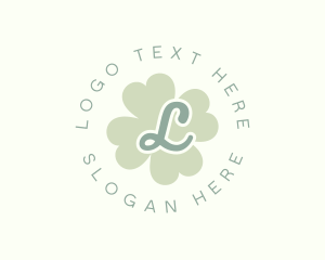 Style - Lucky Clover Leaf logo design