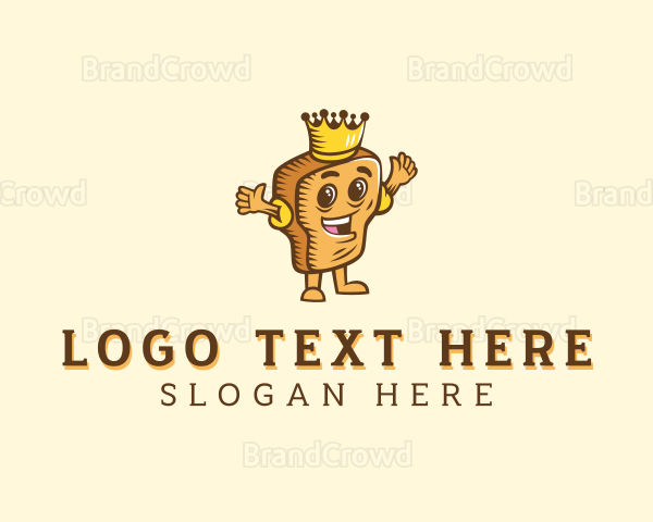 Toast Bread Crown Logo