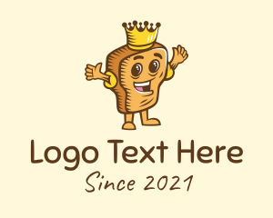 Crown - Toast Bread King logo design