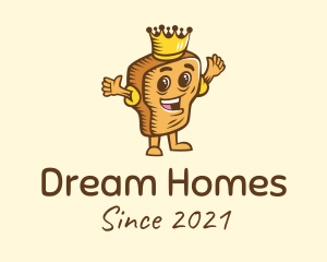 King - Toast Bread King logo design
