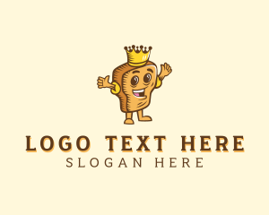 King - Toast Bread King logo design