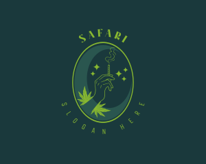 Cbd - Smoker Cannabis Weed logo design