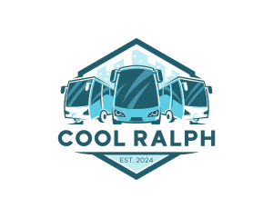 Bus Liner Transportation logo design