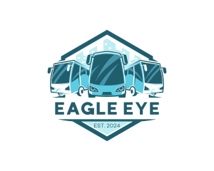 Bus Liner Transportation logo design