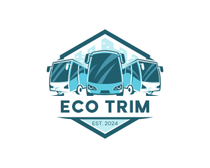 Bus Liner Transportation logo design