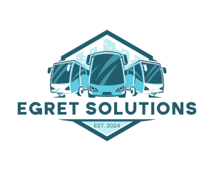 Bus Liner Transportation logo design